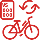 Demander le renouvellement d'une vignette pour cyclomoteur ou cycle électrique 45km/h